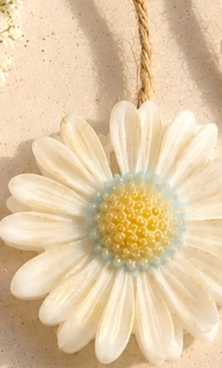 Hanging Daisy — handmade organic soap