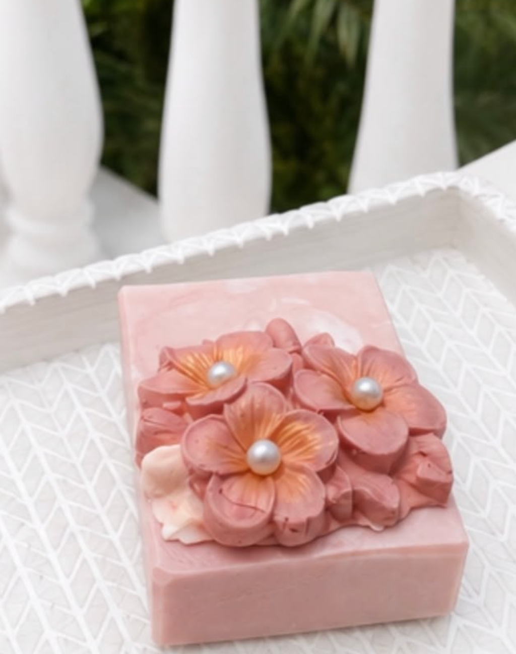 Pink Clay Soap Bar — handmade organic soap by Bloom by Aneela