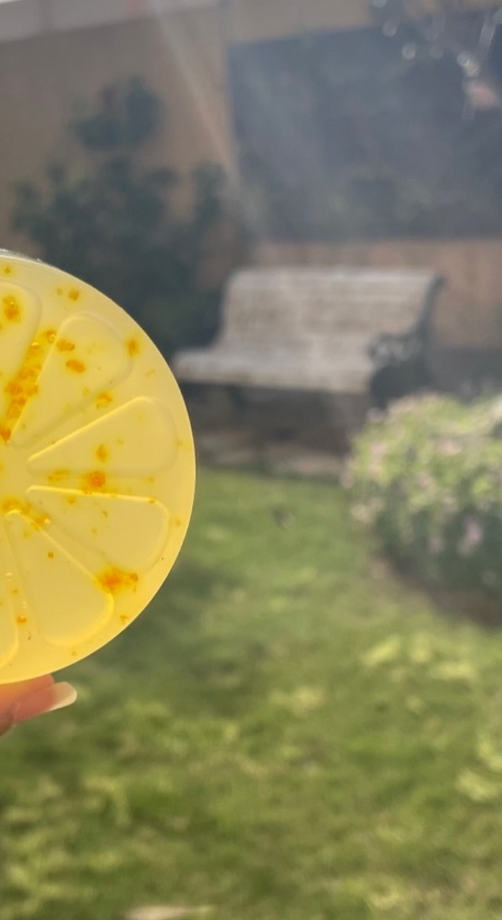 Lemon Zest Soap Bar — handmade organic soap