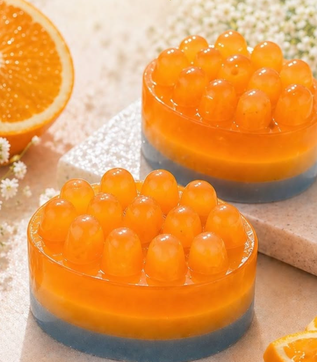 Fruity Citrus Massage Bar — handmade organic soap by Bloom by Aneela