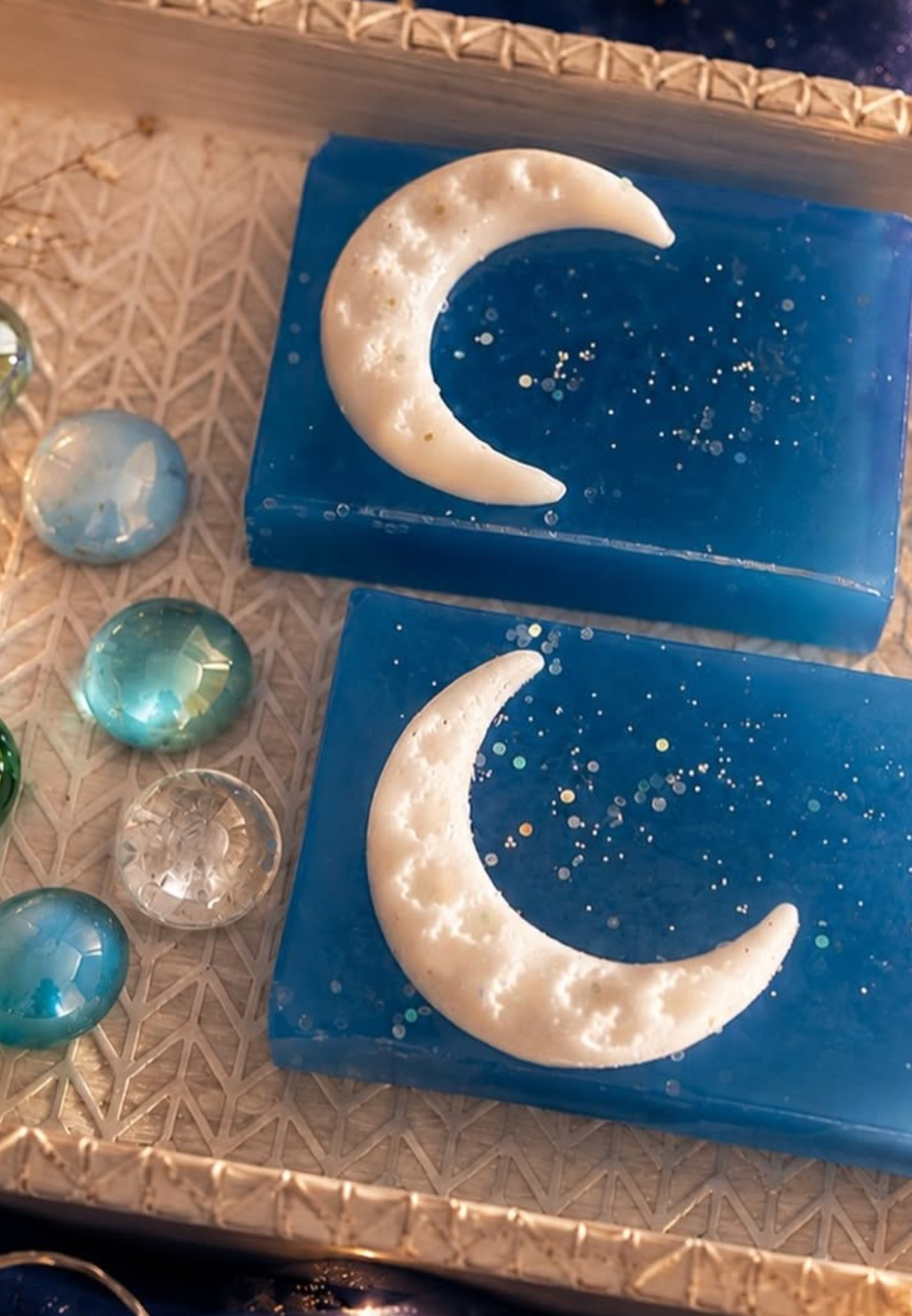 Dreamy Night Skies — handmade organic soap by Bloom by Aneela