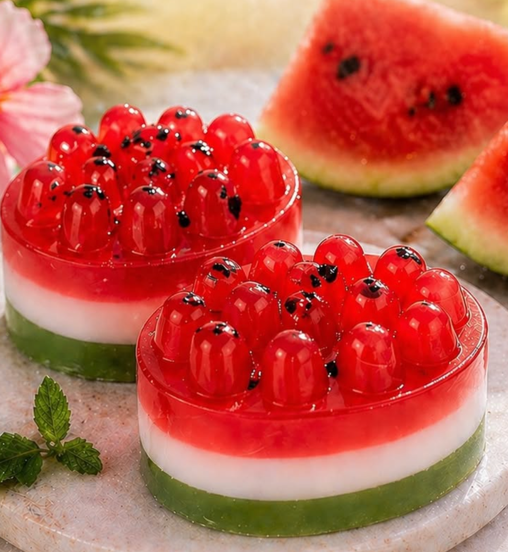Watermelon Massage Bar — handmade organic soap by Bloom by Aneela