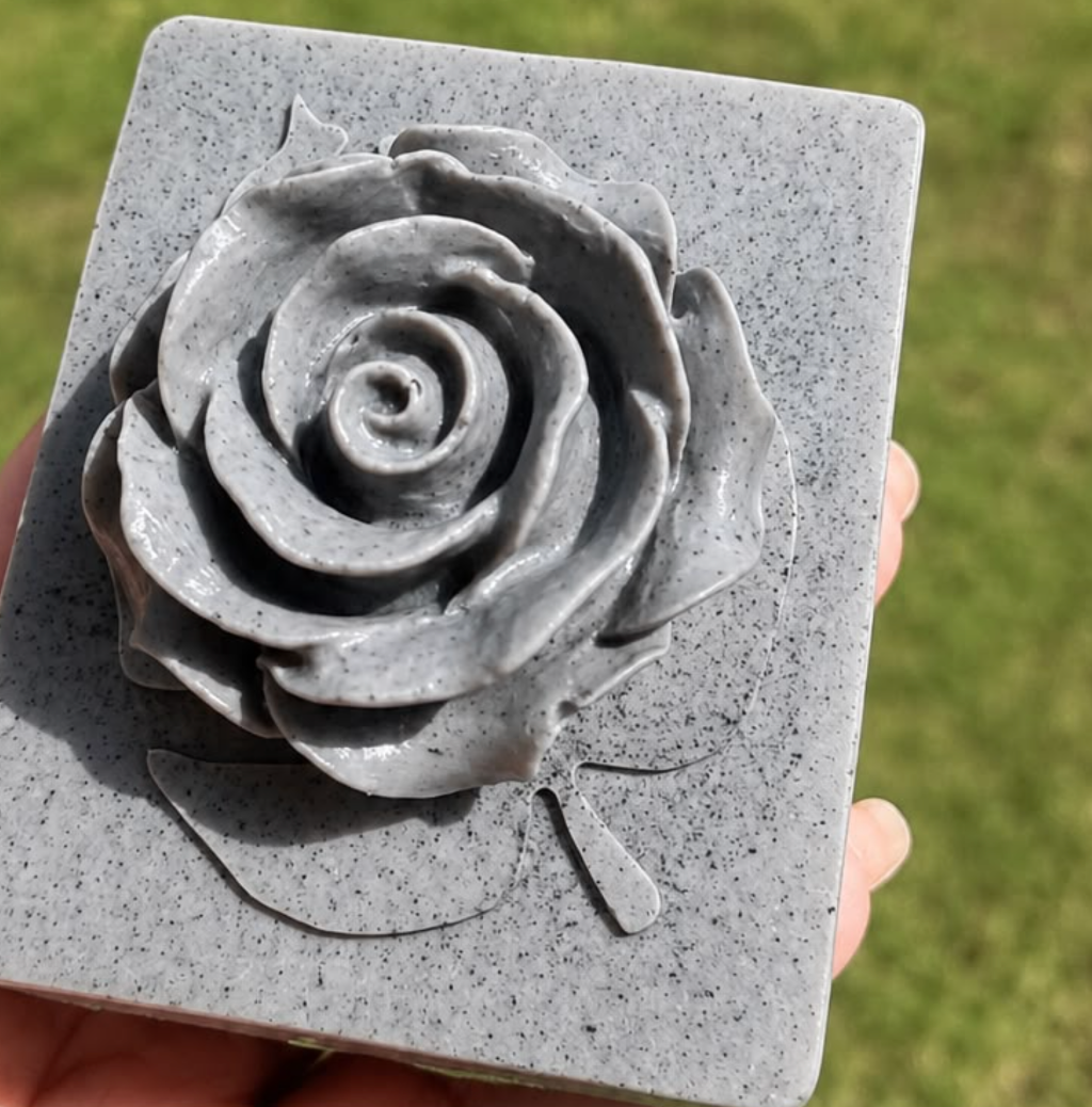 Charcoal & Milk Soap — handmade organic soap by Bloom by Aneela