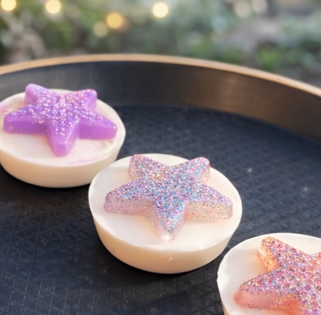 Star CupCakes — handmade organic soap by Bloom by Aneela