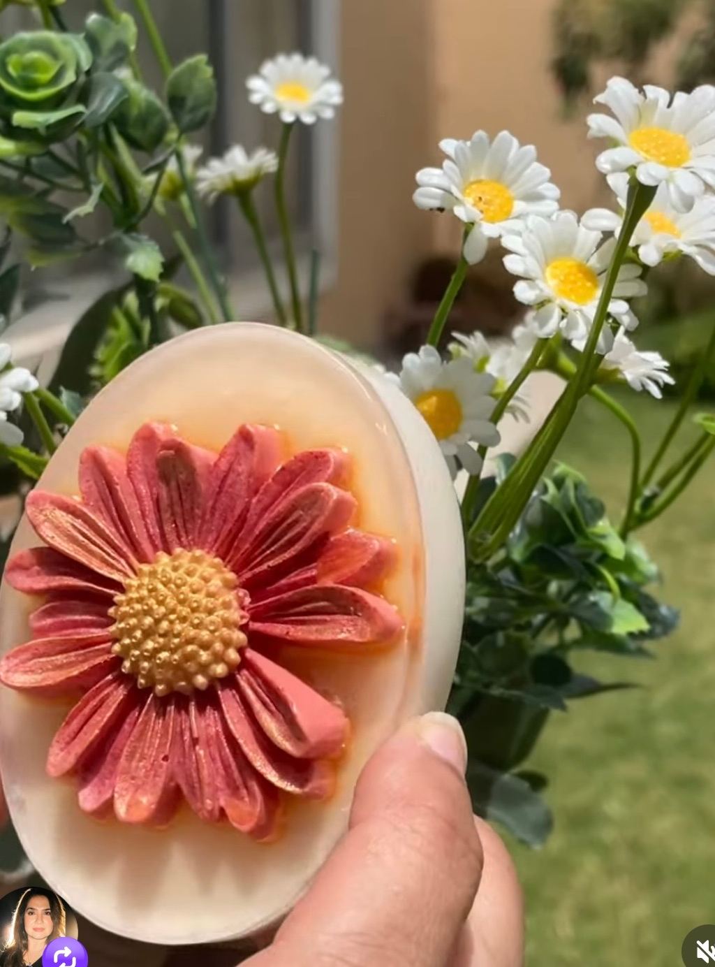 Daisy Bloom Bar — handmade organic soap by Bloom by Aneela