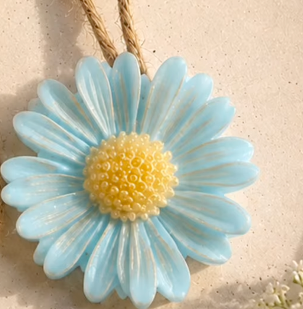 Hanging Daisy  — handmade organic soap by Bloom by Aneela