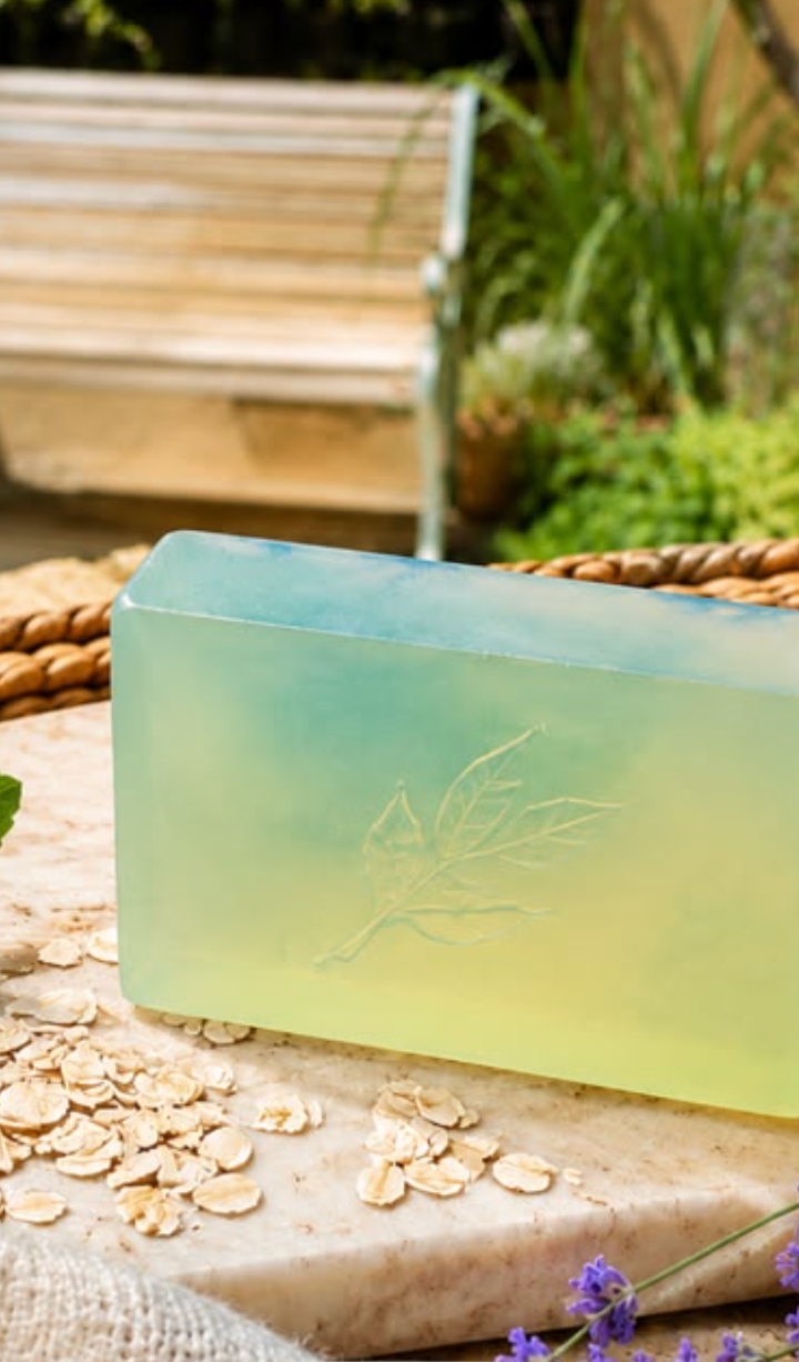 Menthol Cooling Bath Soap — handmade organic soap